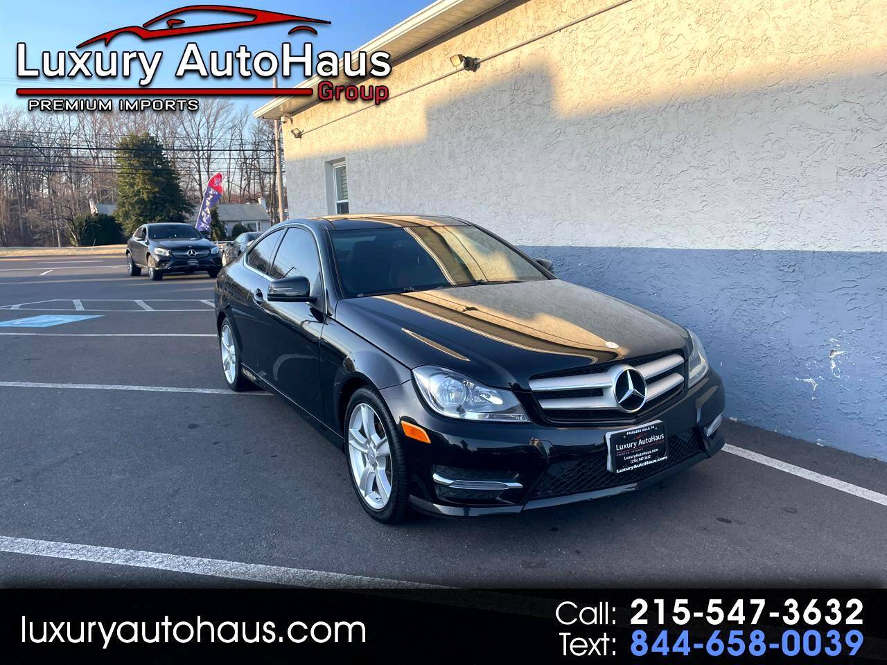 2013 Mercedes-Benz C-Class C 250 — Coupe — 53,993 mi — Fairless Hills, PA