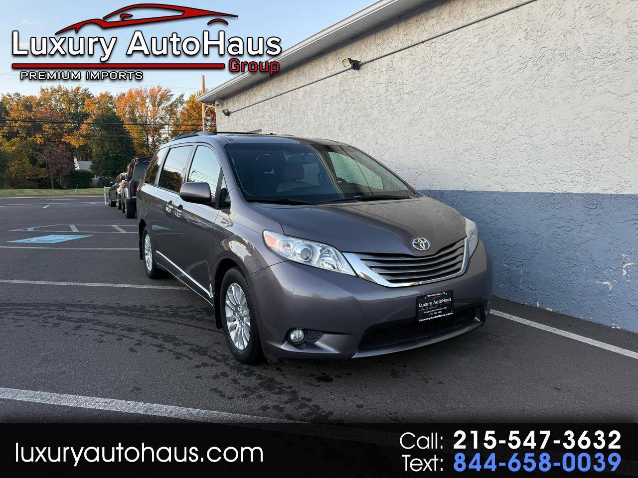 2015 Toyota Sienna XLE Premium — Minivan — 137,403 mi — Fairless Hills, PA