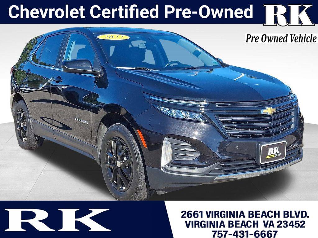 2022 Chevrolet Equinox LT — SUV — 33,045 mi — Virginia Beach, VA