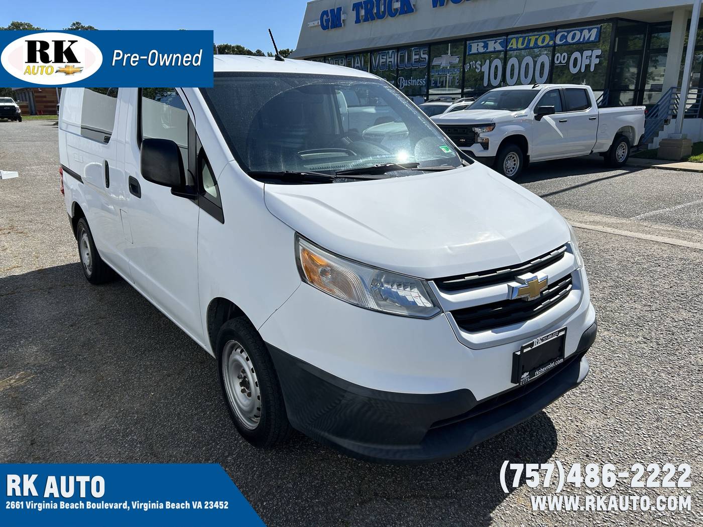 2017 Chevrolet City Express Cargo Van LS — Minivan — 41,917 mi — Virginia Beach, VA