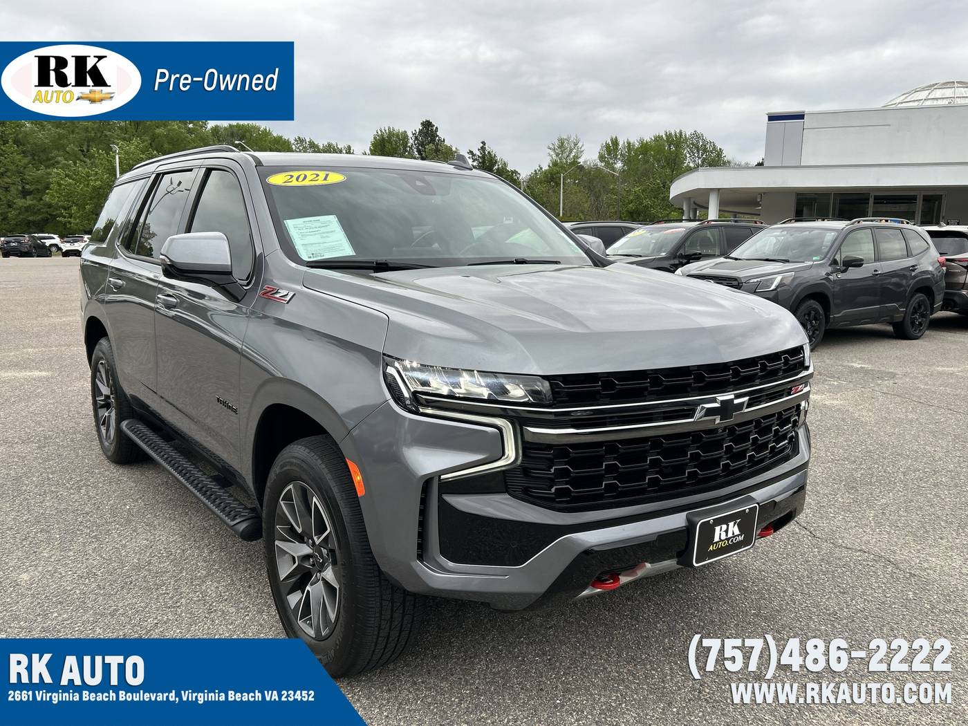 2021 Chevrolet Tahoe Z71 — SUV — 88,200 mi — Virginia Beach, VA