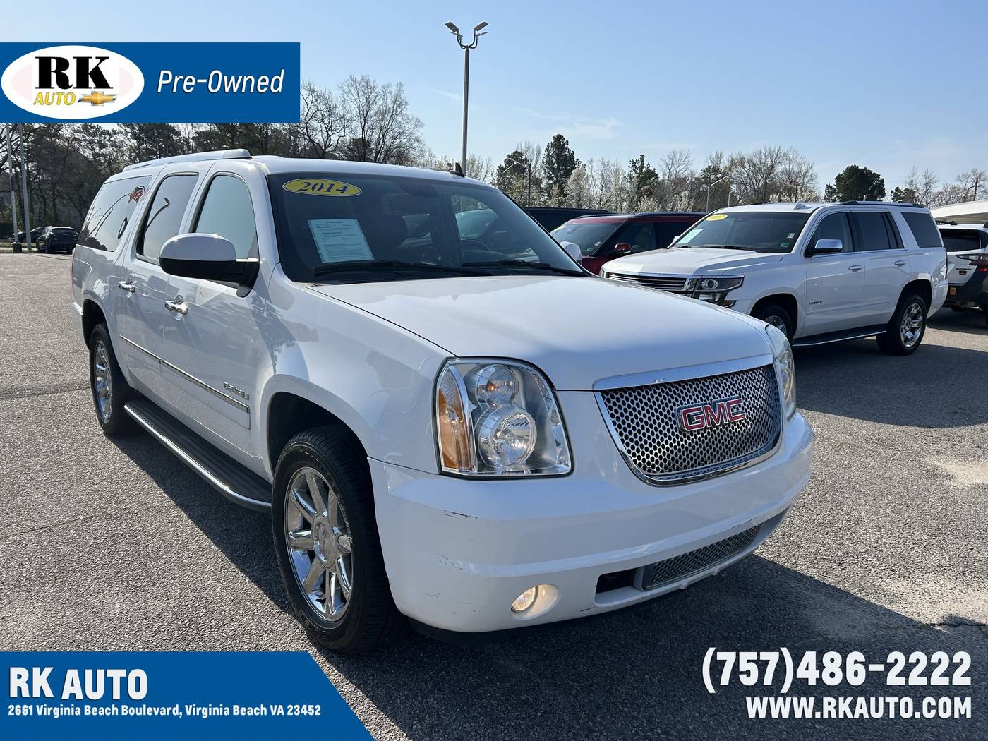 2014 GMC Yukon Denali — SUV — 157,901 mi — Virginia Beach, VA