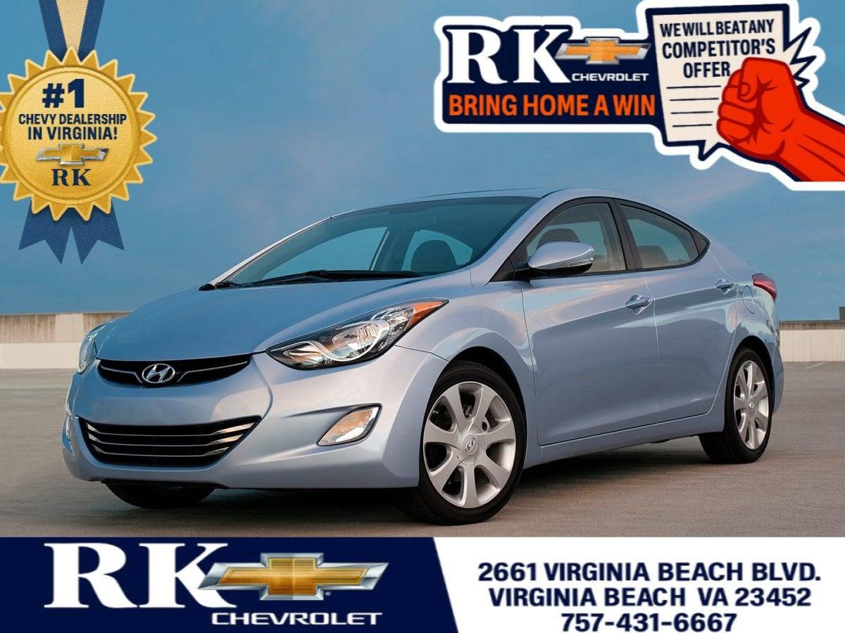 2013 Hyundai Elantra GLS — Sedan — 127,553 mi — Virginia Beach, VA