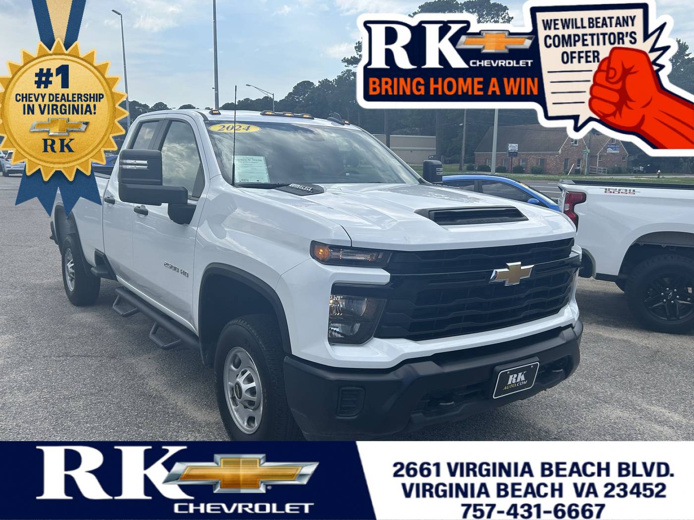 2024 Chevrolet Silverado 2500HD WT — Pickup Truck — 2,088 mi — Virginia Beach, VA