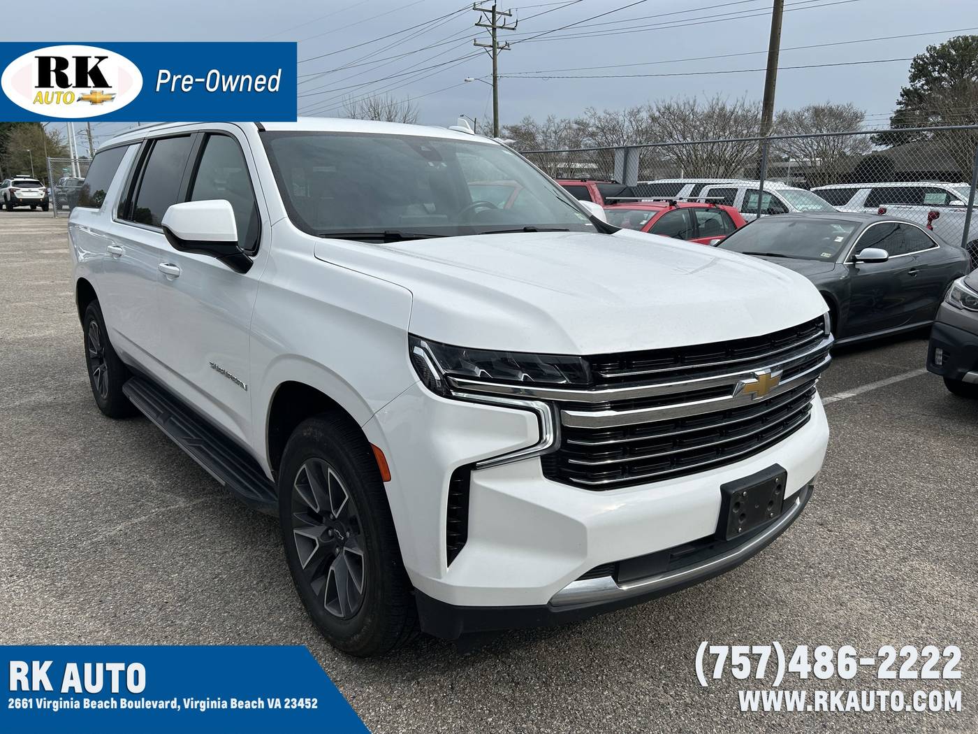 2021 Chevrolet Suburban LT — SUV — 183,682 mi — Virginia Beach, VA