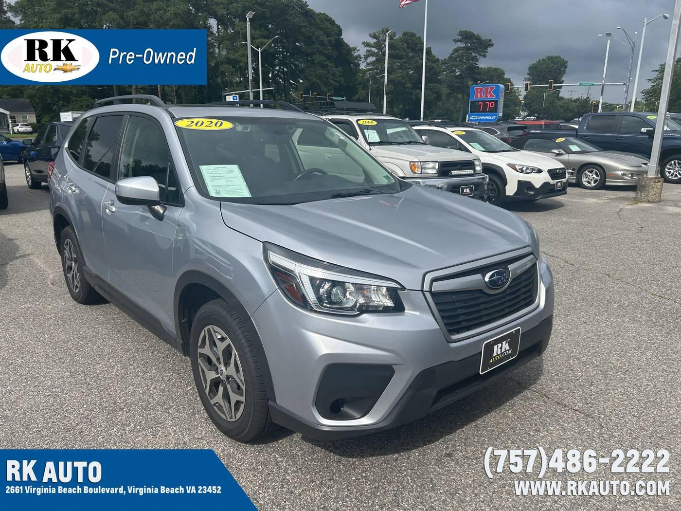 2020 Subaru Forester 2.5i Premium — SUV — 66,419 mi — Virginia Beach, VA