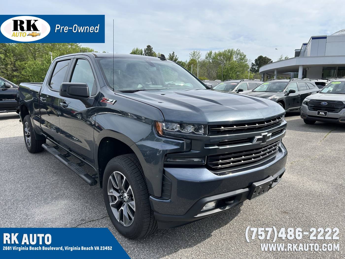 2019 Chevrolet Silverado 1500 RST — Pickup Truck — 109,753 mi — Virginia Beach, VA