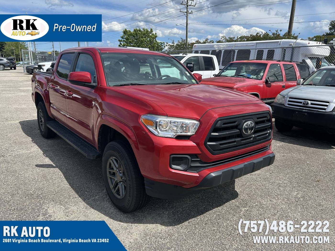 2019 Toyota Tacoma SR — Pickup Truck — 42,967 mi — Virginia Beach, VA