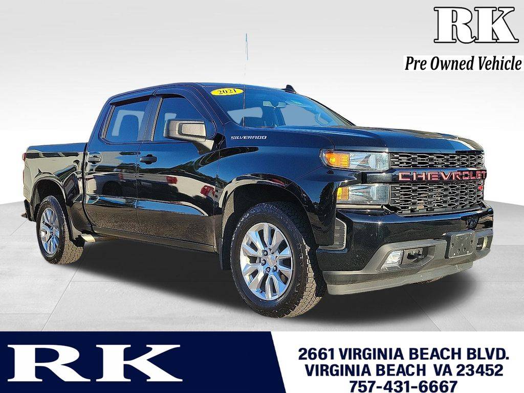 2021 Chevrolet Silverado 1500 Custom — Pickup Truck — 99,753 mi — Virginia Beach, VA