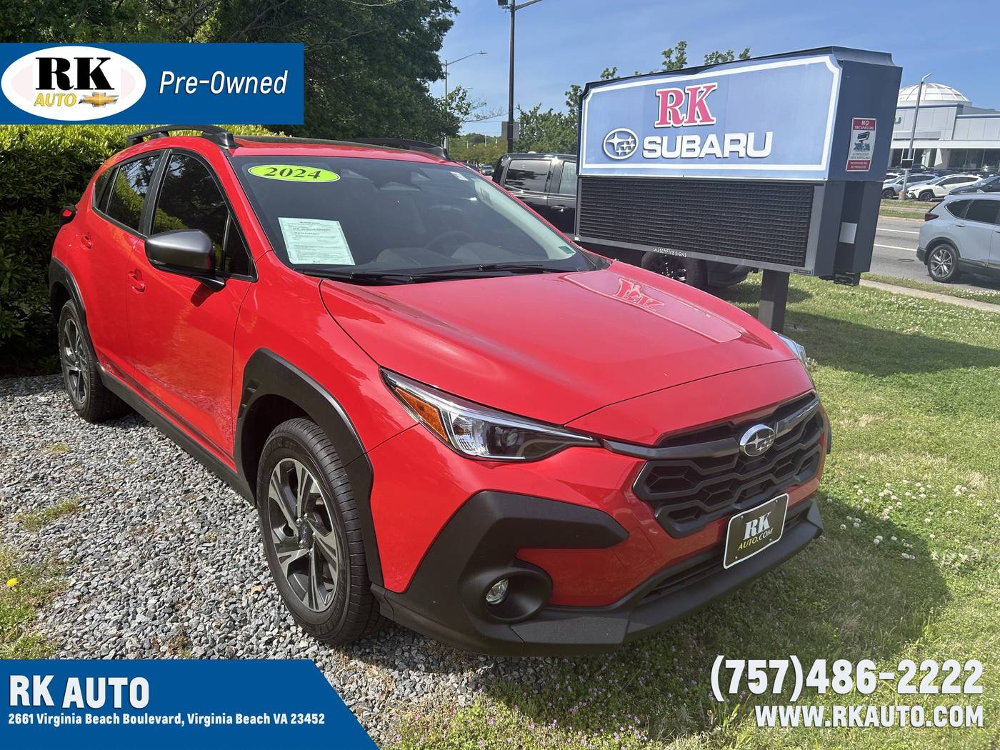 2024 Subaru Crosstrek Premium — SUV — 53,715 mi — Virginia Beach, VA