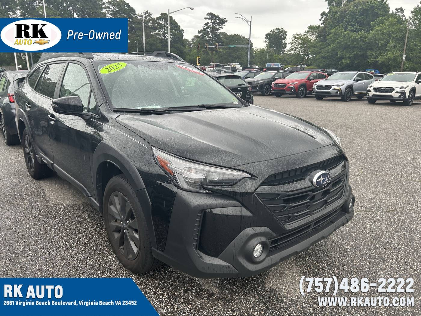 2025 Subaru Outback Onyx Edition — SUV — 1,437 mi — Virginia Beach, VA