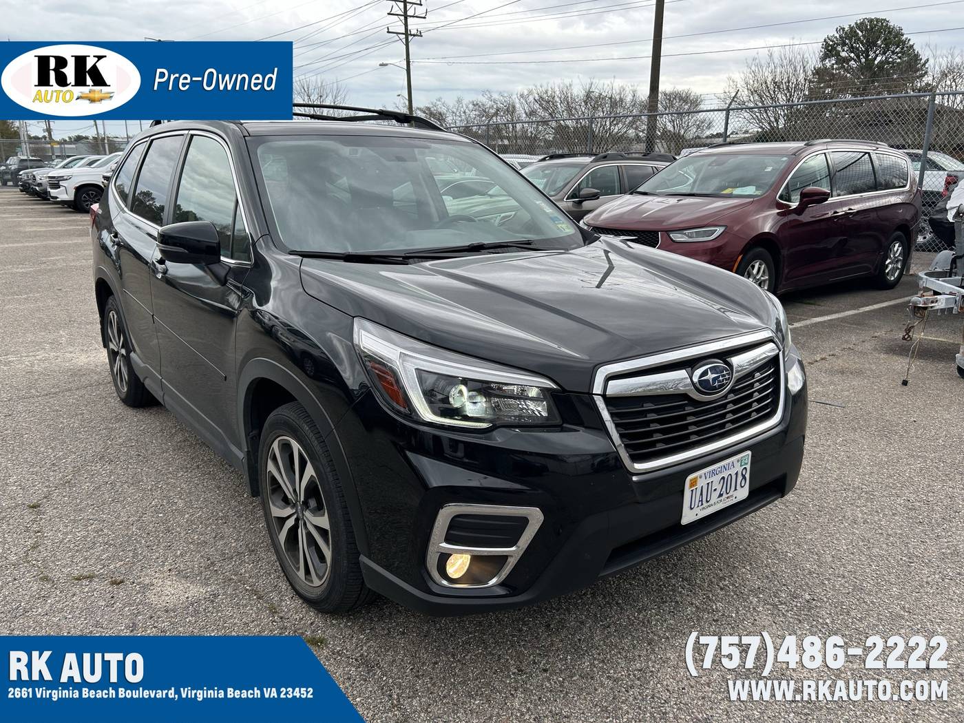 2021 Subaru Forester 2.5i Limited — SUV — 26,208 mi — Virginia Beach, VA