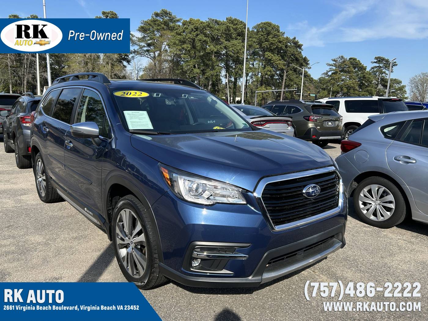 2022 Subaru Ascent Touring — SUV — 32,682 mi — Virginia Beach, VA