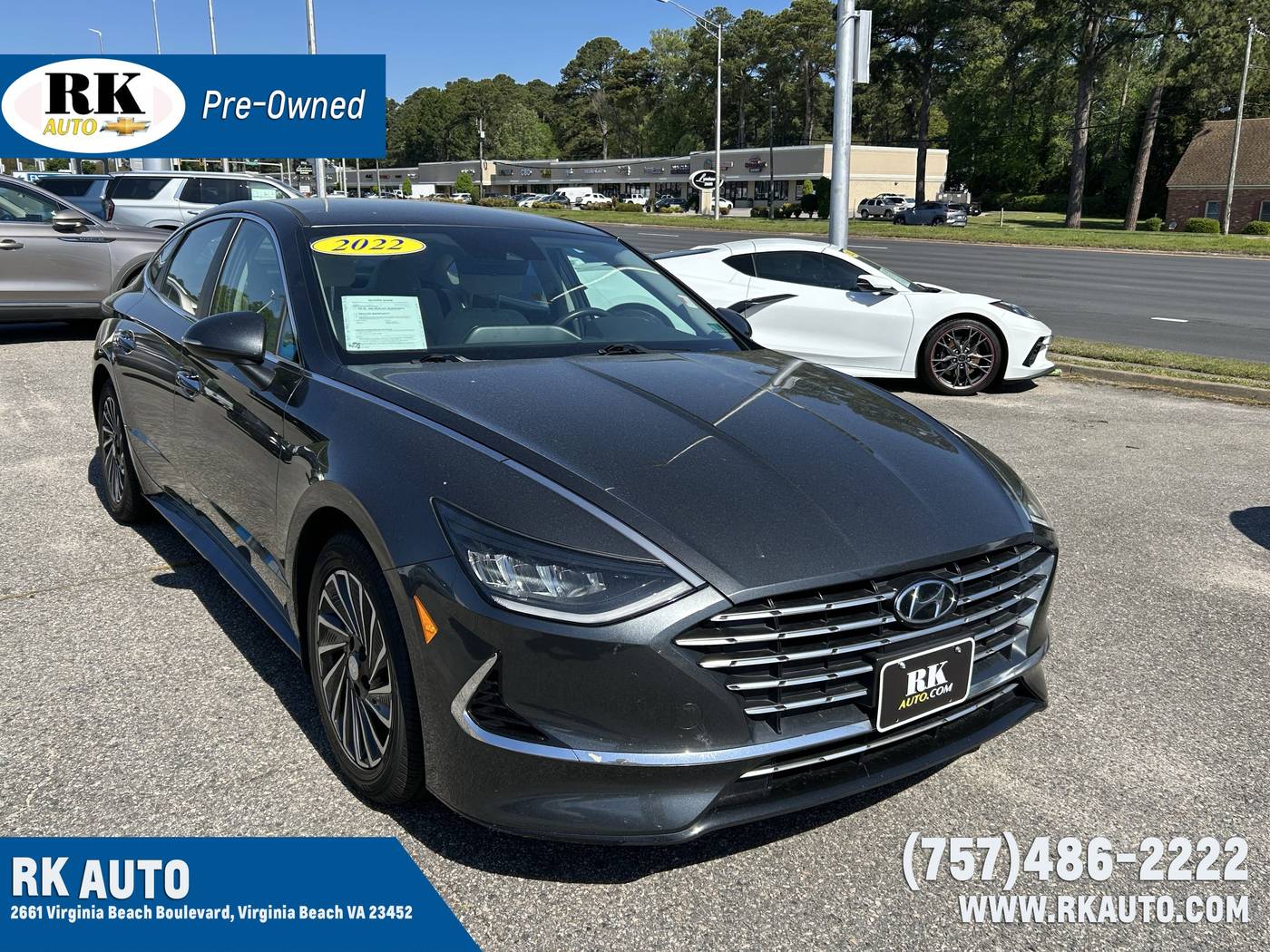 2022 Hyundai Sonata Hybrid SEL — Sedan — 81,216 mi — Virginia Beach, VA