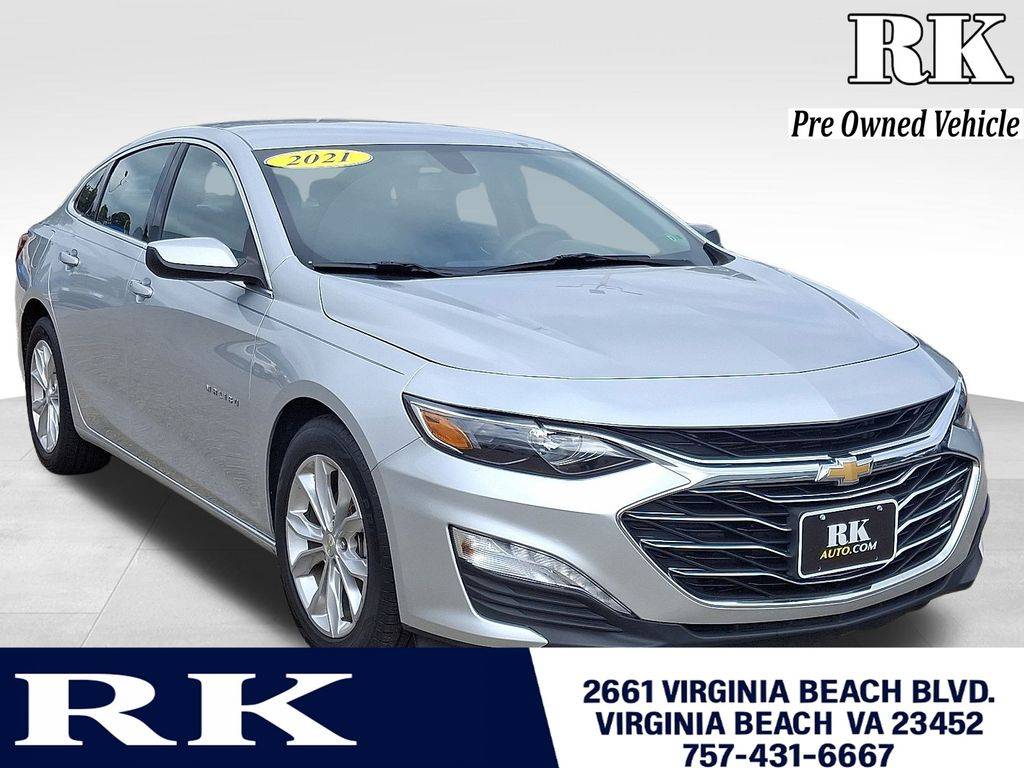 2021 Chevrolet Malibu LT — Sedan — 78,106 mi — Virginia Beach, VA