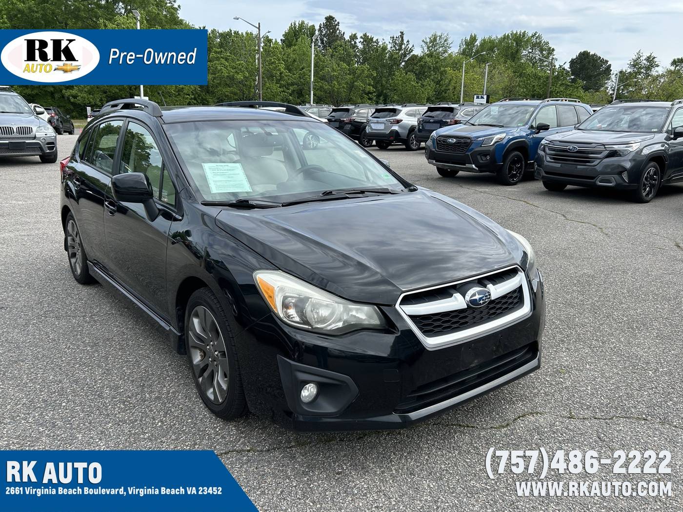 2012 Subaru Impreza 2.0i Sport Premium — Wagon — 111,406 mi — Virginia Beach, VA