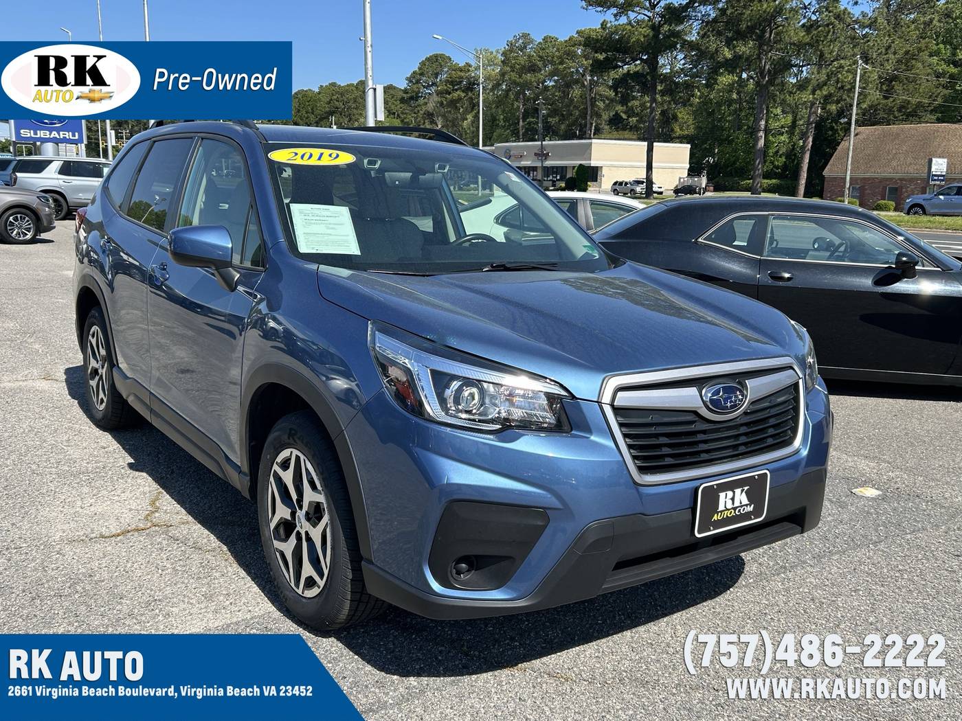 2019 Subaru Forester 2.5i Premium — SUV — 39,382 mi — Virginia Beach, VA