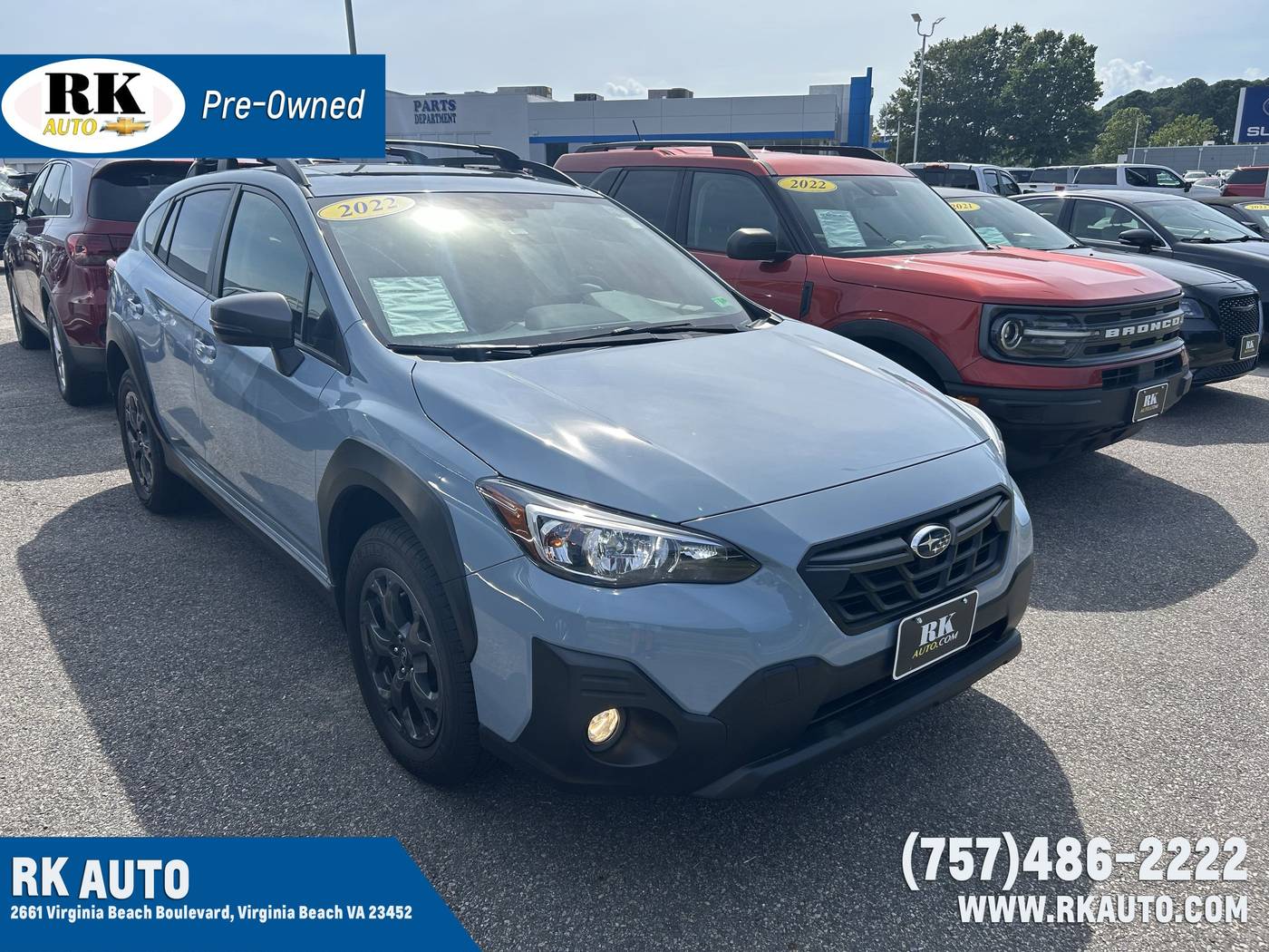 2022 Subaru Crosstrek Sport — SUV — 26,917 mi — Virginia Beach, VA