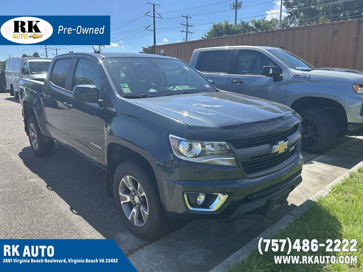2018 Chevrolet Colorado Z71 — Pickup Truck — 85,132 mi — Virginia Beach, VA