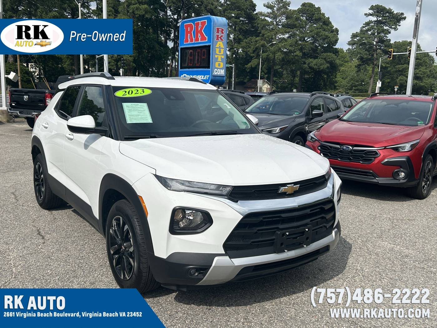 2023 Chevrolet Trailblazer LT — SUV — 7,686 mi — Virginia Beach, VA