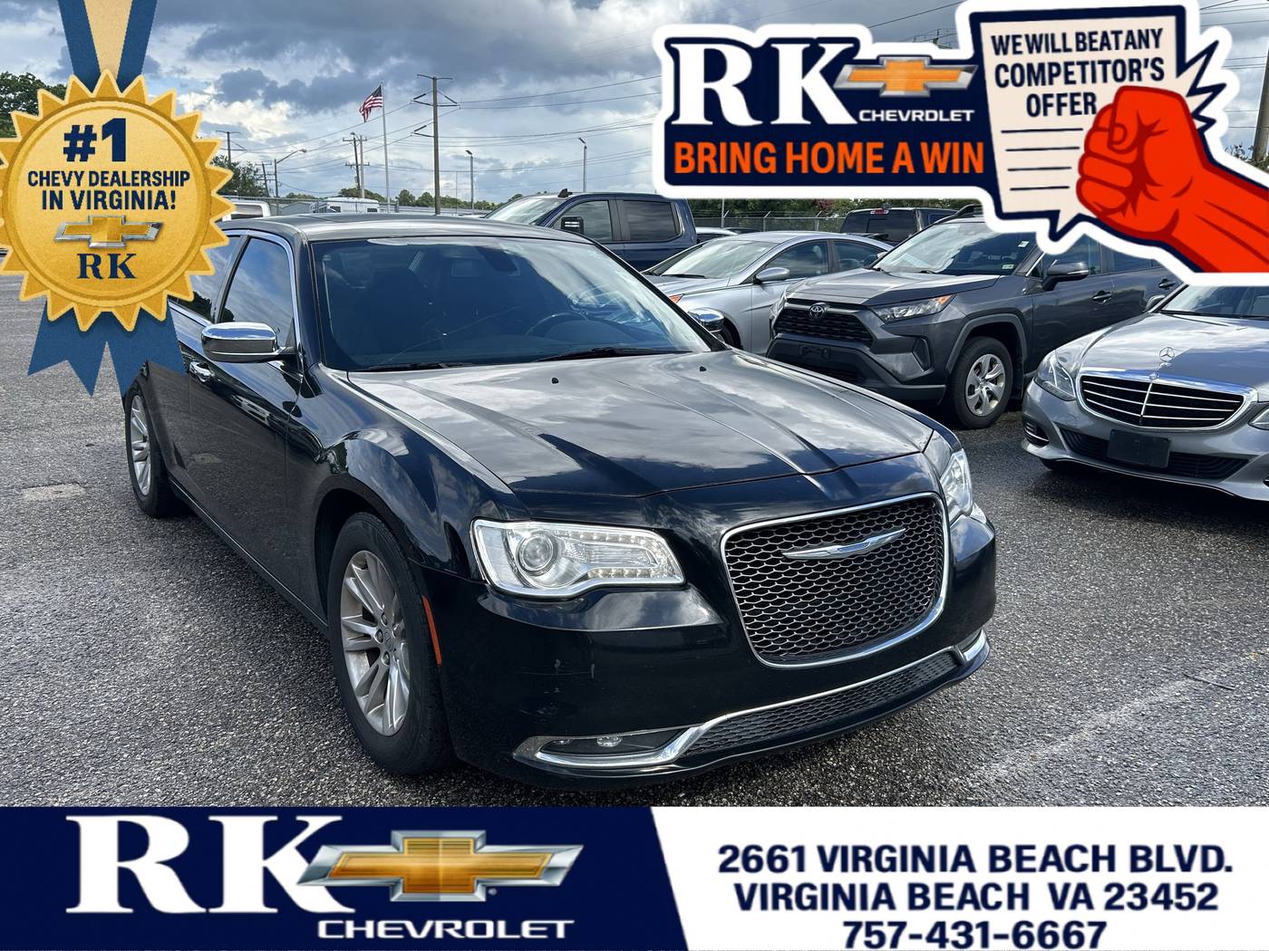 2017 Chrysler 300 C — Sedan — 124,541 mi — Virginia Beach, VA