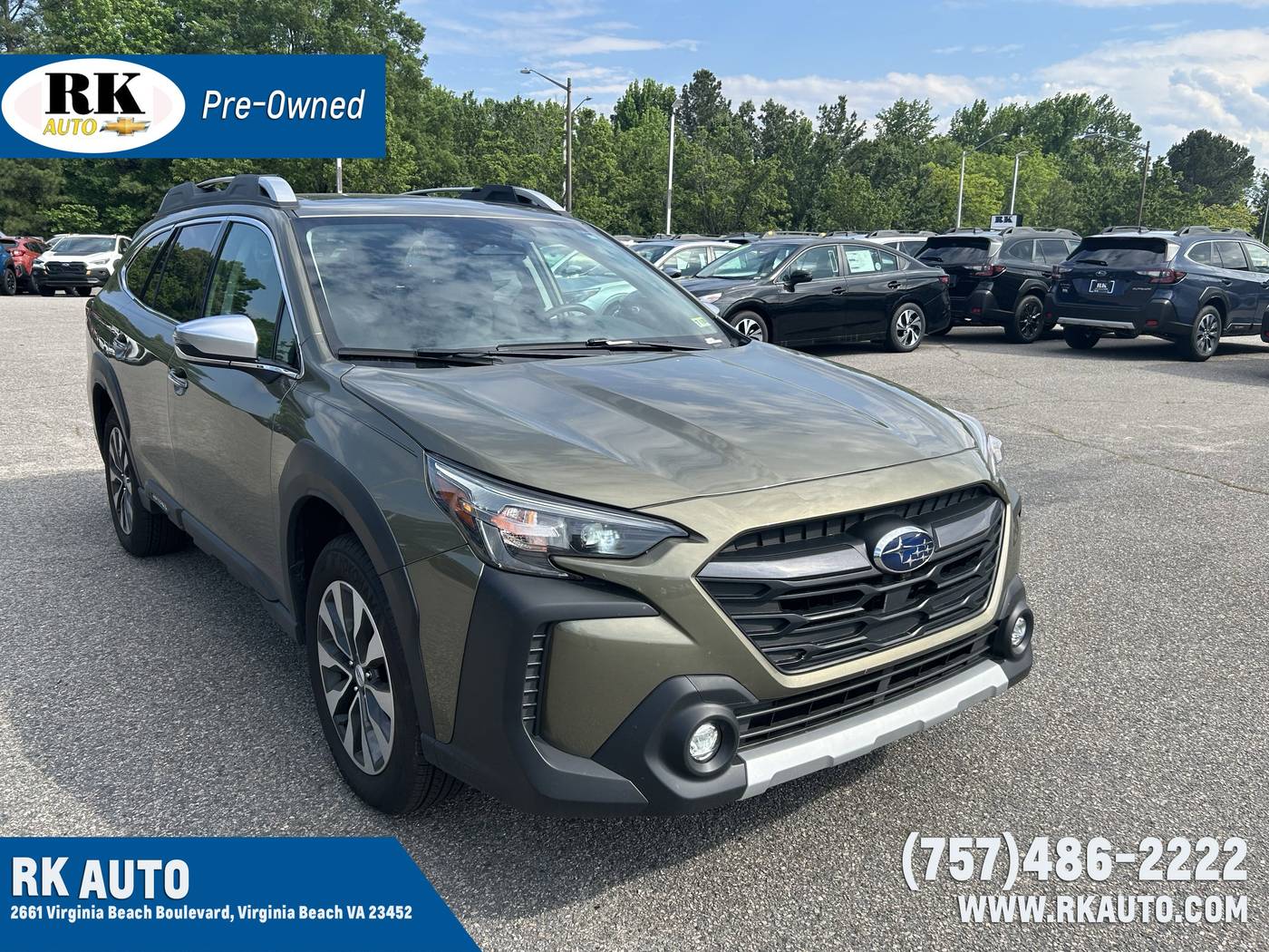 2025 Subaru Outback Touring — SUV — 2,835 mi — Virginia Beach, VA