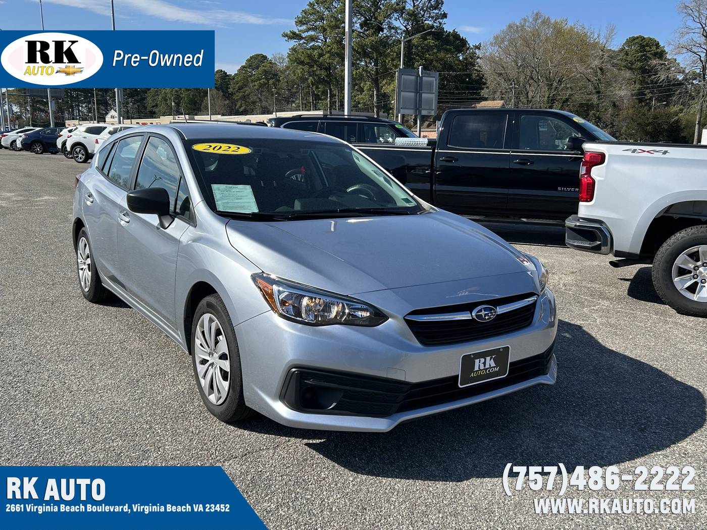2023 Subaru Impreza 2.0i — Hatchback — 26,169 mi — Virginia Beach, VA