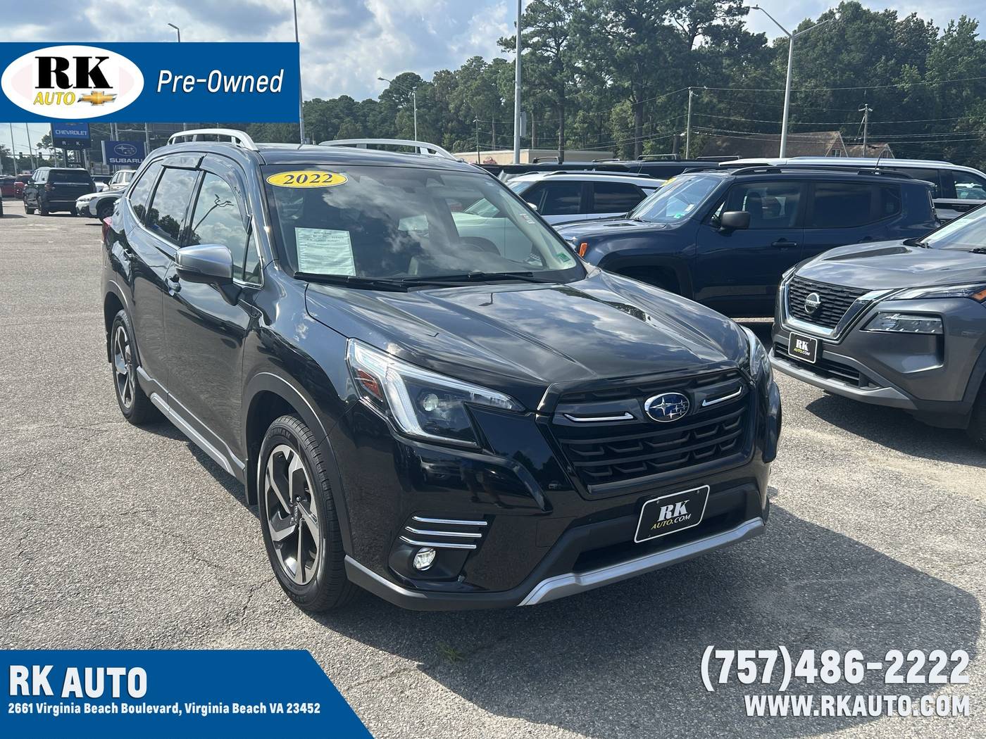 2022 Subaru Forester Touring — SUV — 22,267 mi — Virginia Beach, VA