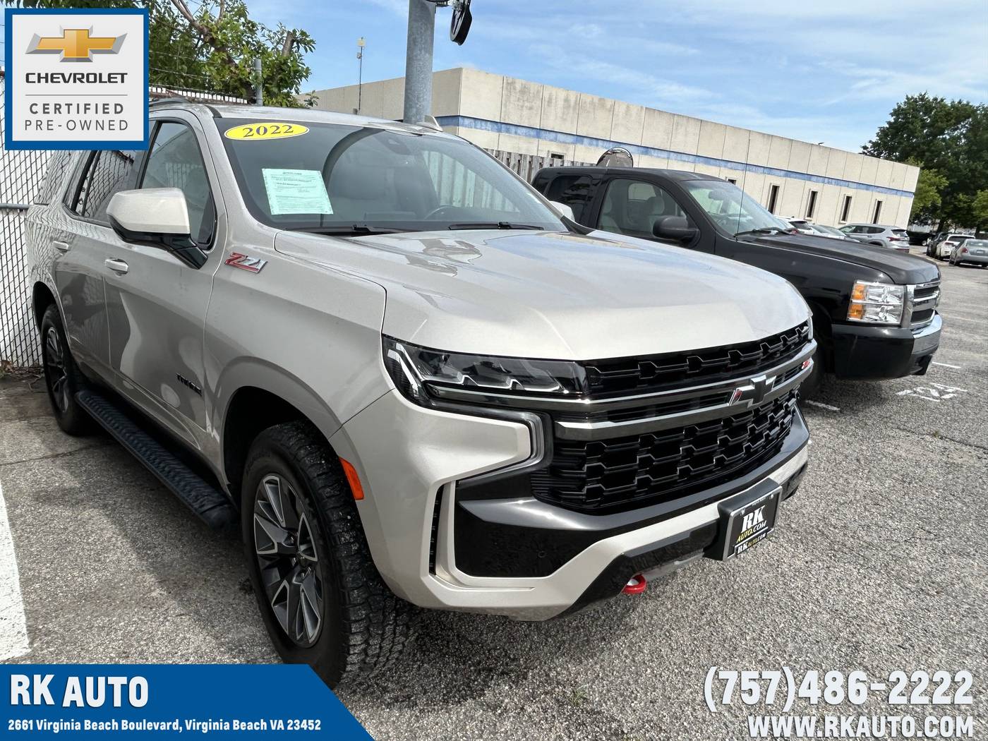2022 Chevrolet Tahoe Z71 — SUV — 19,122 mi — Virginia Beach, VA
