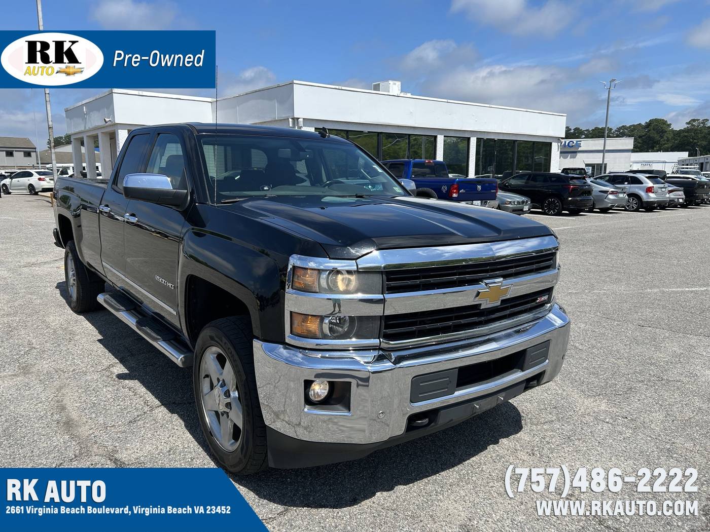 2015 Chevrolet Silverado 2500HD LTZ — Pickup Truck — 275,150 mi — Virginia Beach, VA