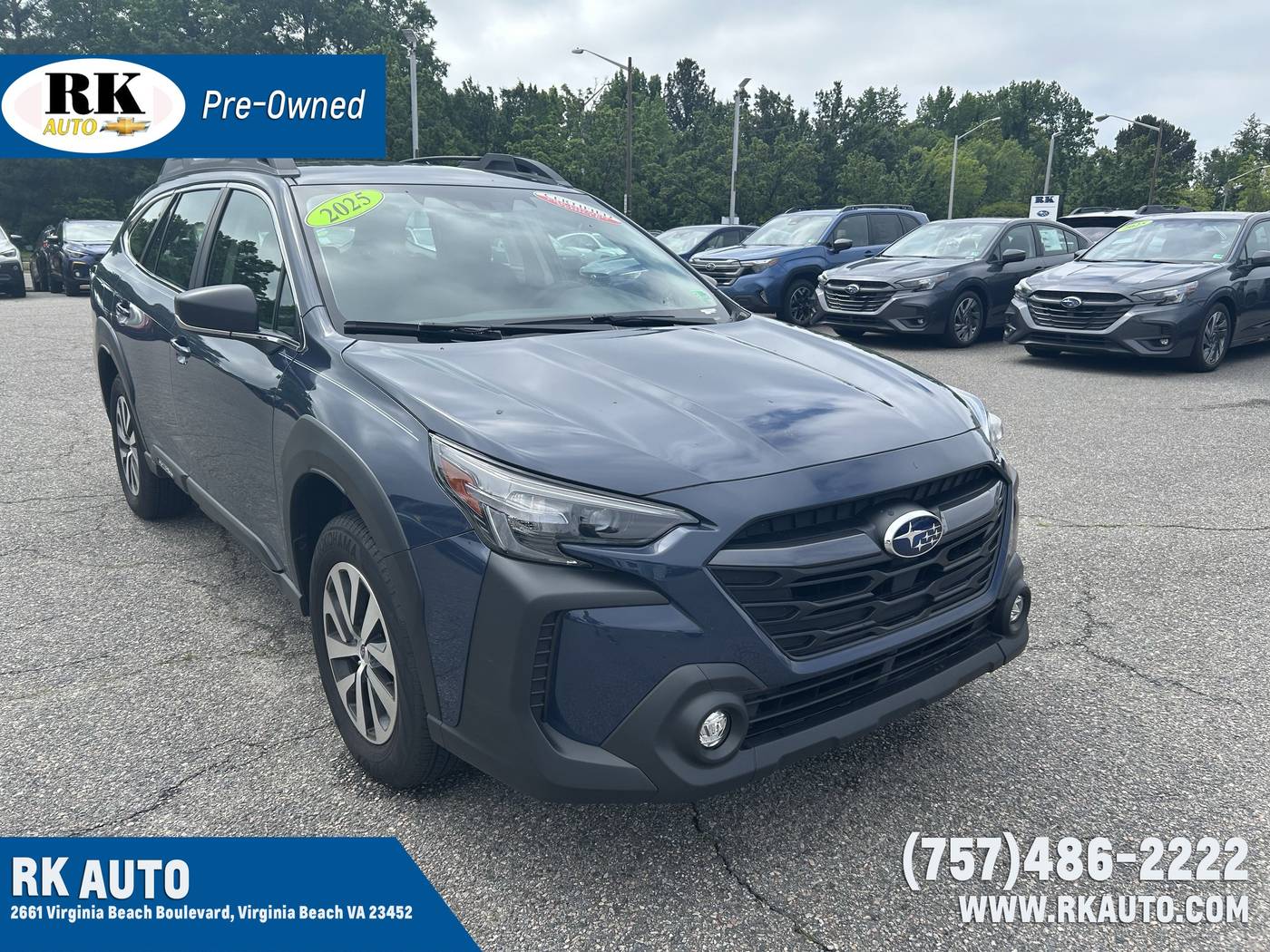 2025 Subaru Outback Standard — SUV — 5 mi — Virginia Beach, VA