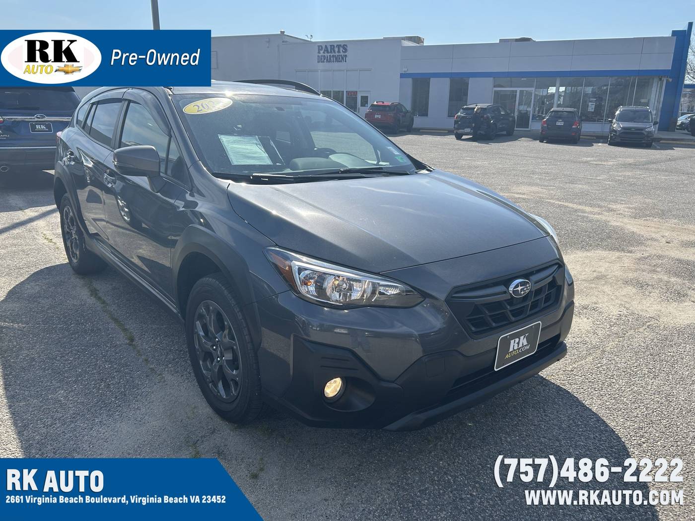 2022 Subaru Crosstrek Sport — SUV — 52,900 mi — Virginia Beach, VA