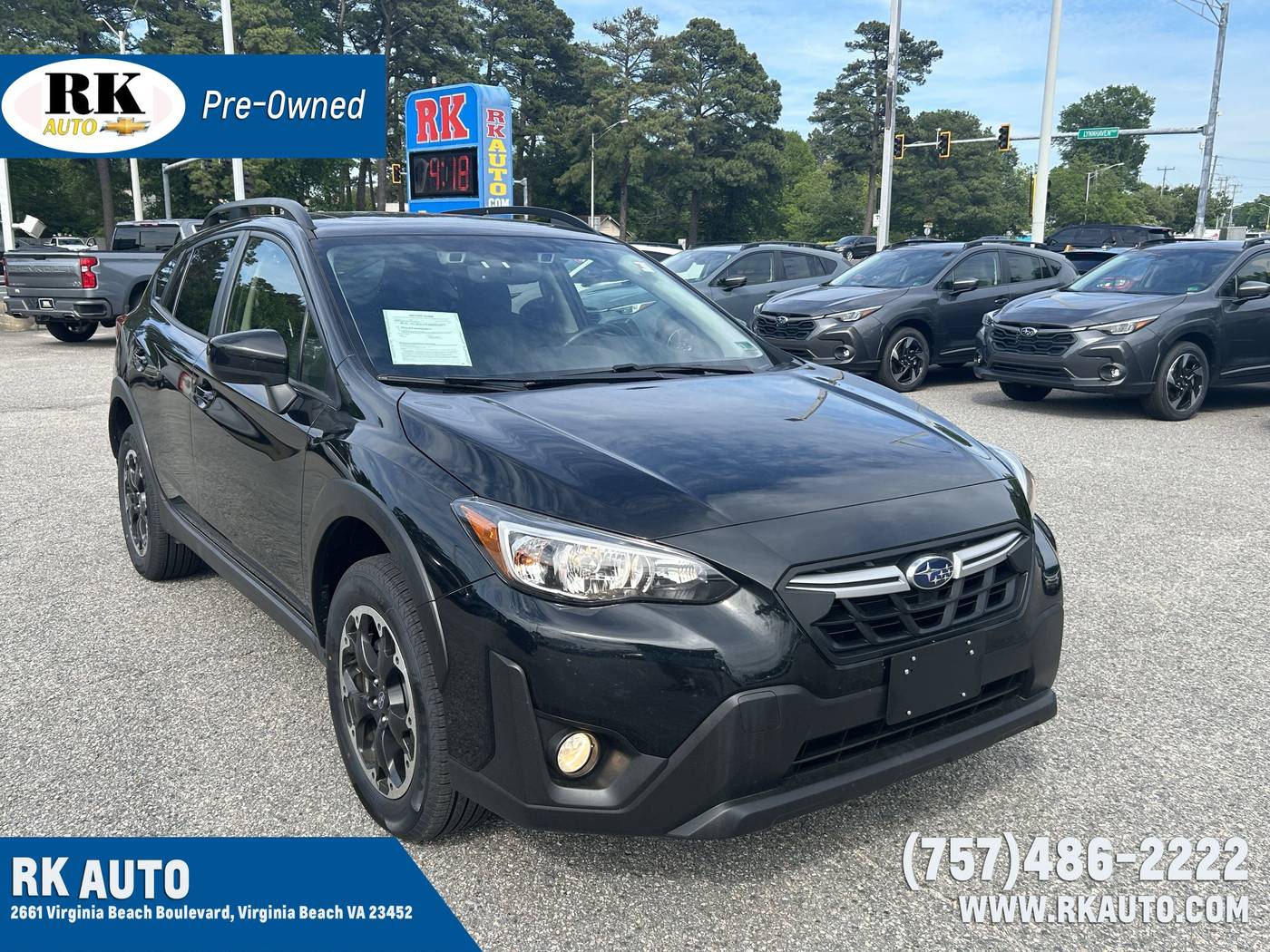 2023 Subaru Crosstrek Premium — SUV — 66,897 mi — Virginia Beach, VA