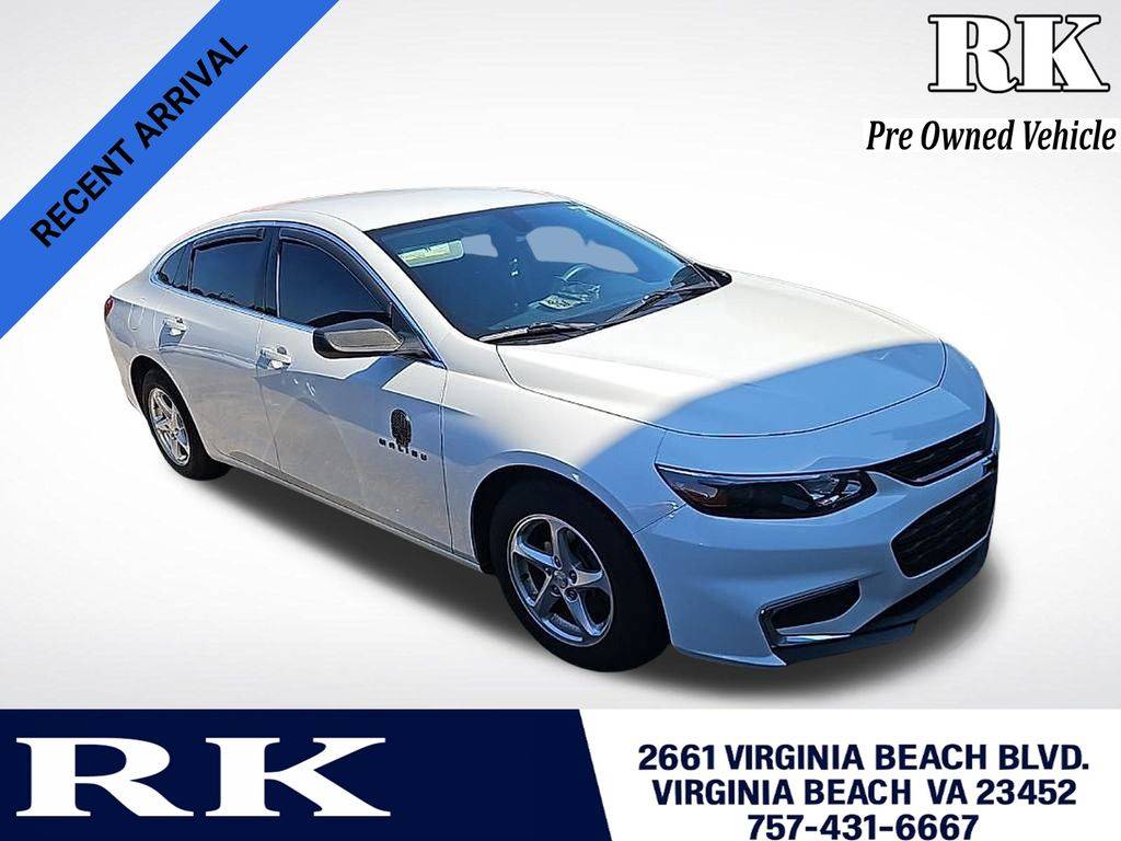 2018 Chevrolet Malibu LS — Sedan — 97,544 mi — Virginia Beach, VA