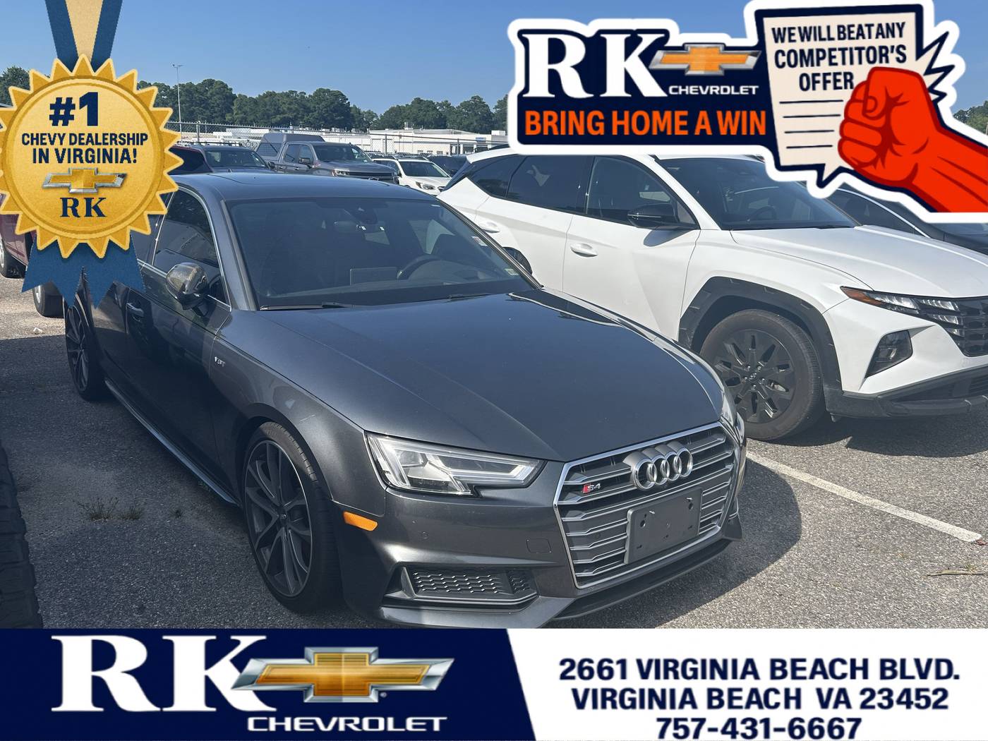 2018 Audi S4 Prestige — Sedan — 70,710 mi — Virginia Beach, VA
