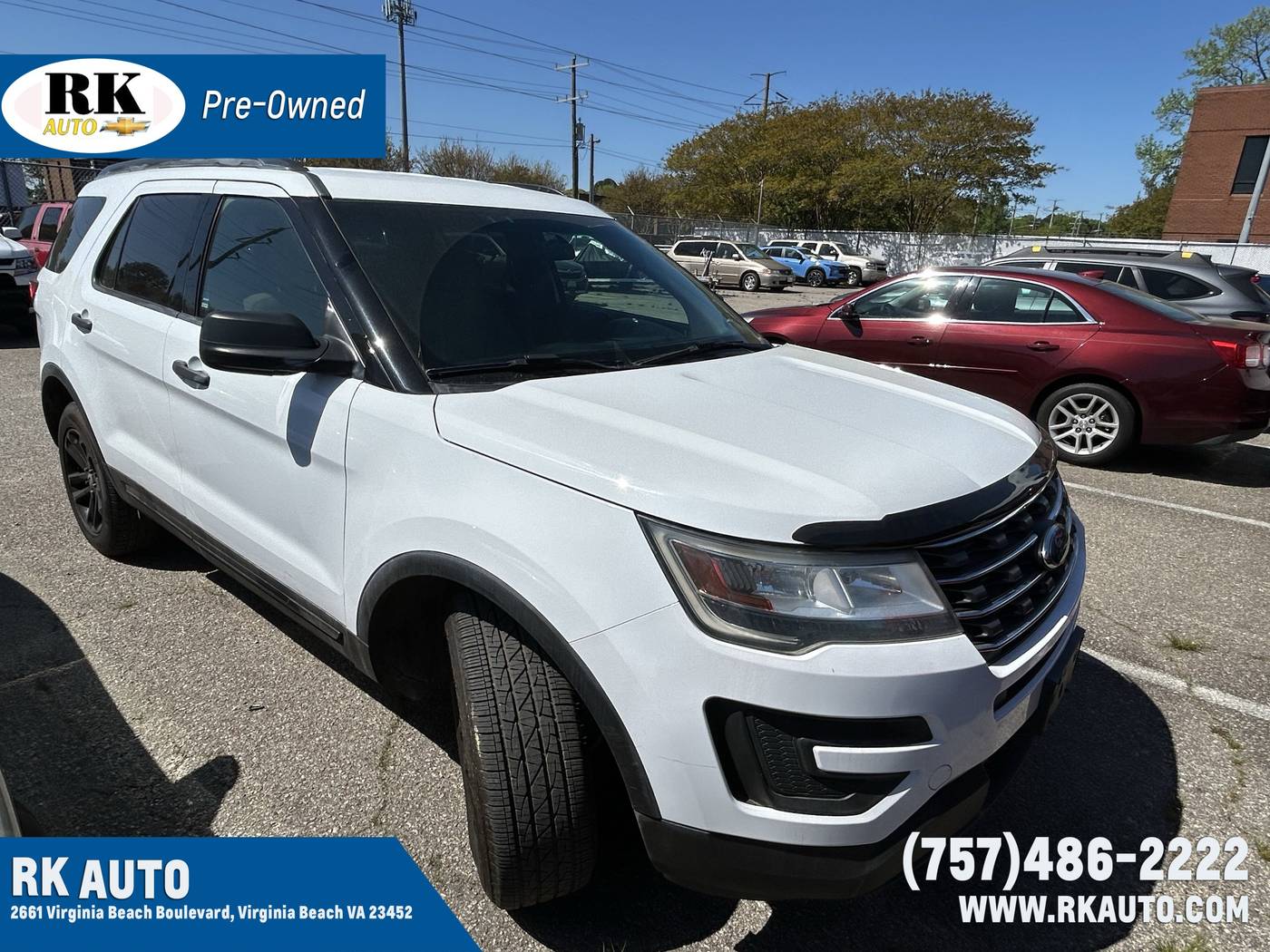 2016 Ford Explorer Base — SUV — 167,497 mi — Virginia Beach, VA