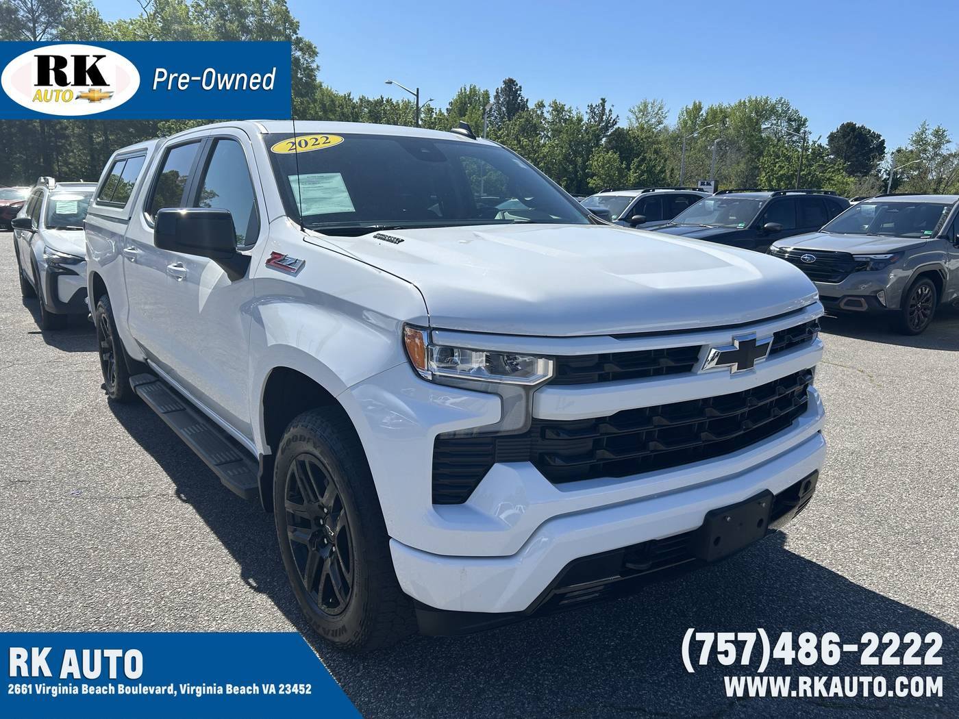 2022 Chevrolet Silverado 1500 RST — Pickup Truck — 36,168 mi — Virginia Beach, VA