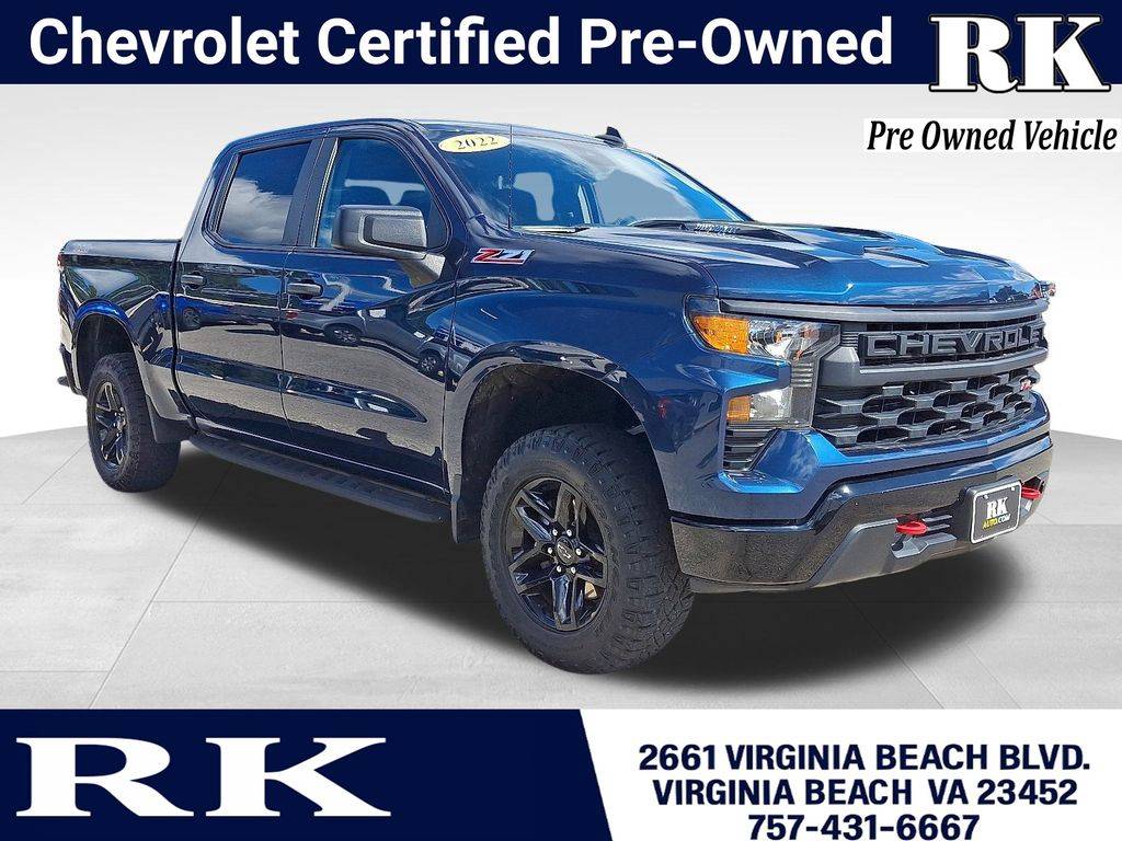 2022 Chevrolet Silverado 1500 Custom Trail Boss — Pickup Truck — 26,251 mi — Virginia Beach, VA