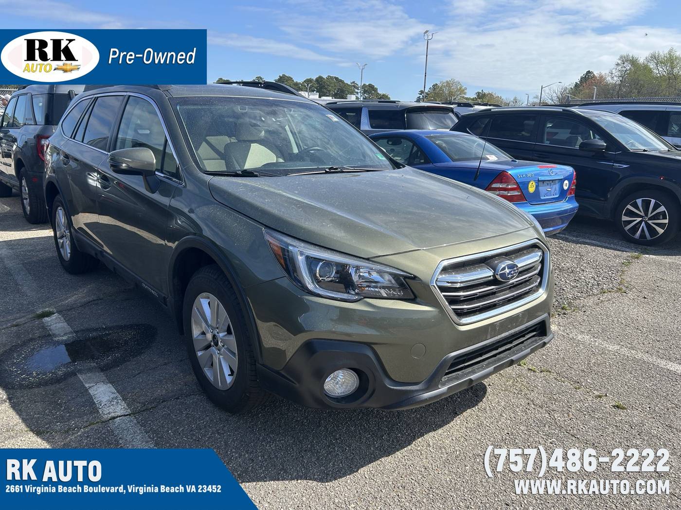 2019 Subaru Outback 2.5i Premium — SUV — 98,000 mi — Virginia Beach, VA