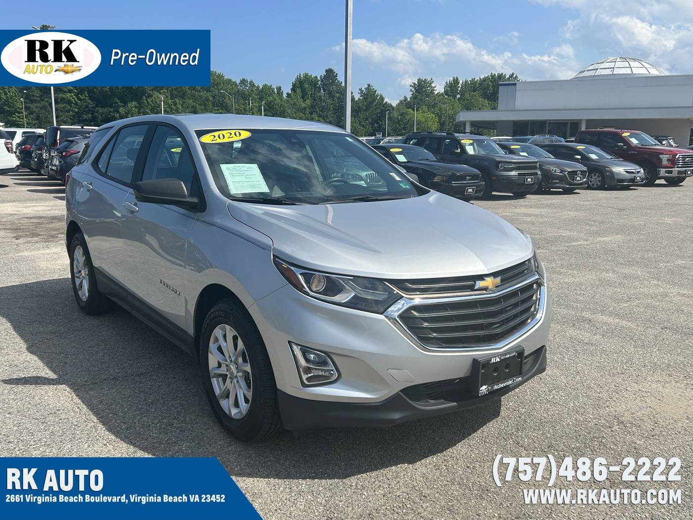 2020 Chevrolet Equinox LS — SUV — 52,126 mi — Virginia Beach, VA