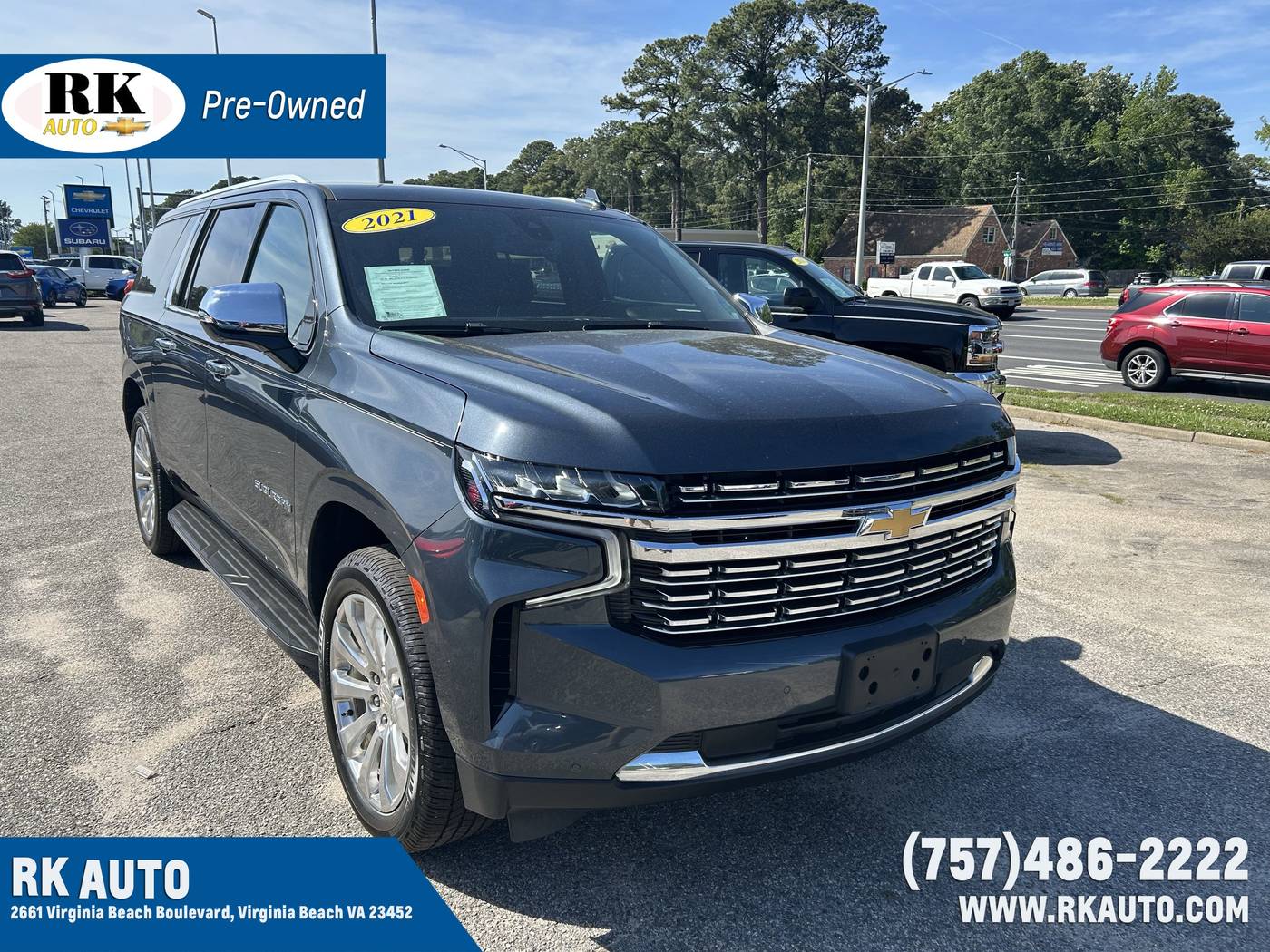 2021 Chevrolet Suburban Premier — SUV — 73,254 mi — Virginia Beach, VA