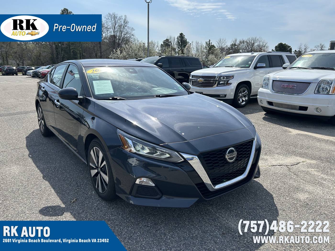 2022 Nissan Altima SV — Sedan — 57,265 mi — Virginia Beach, VA