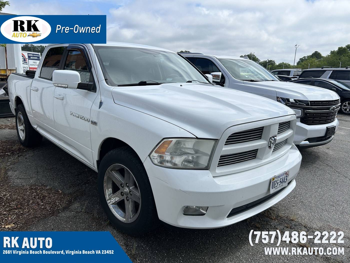 2011 Ram 1500 Sport — Pickup Truck — 295,543 mi — Virginia Beach, VA