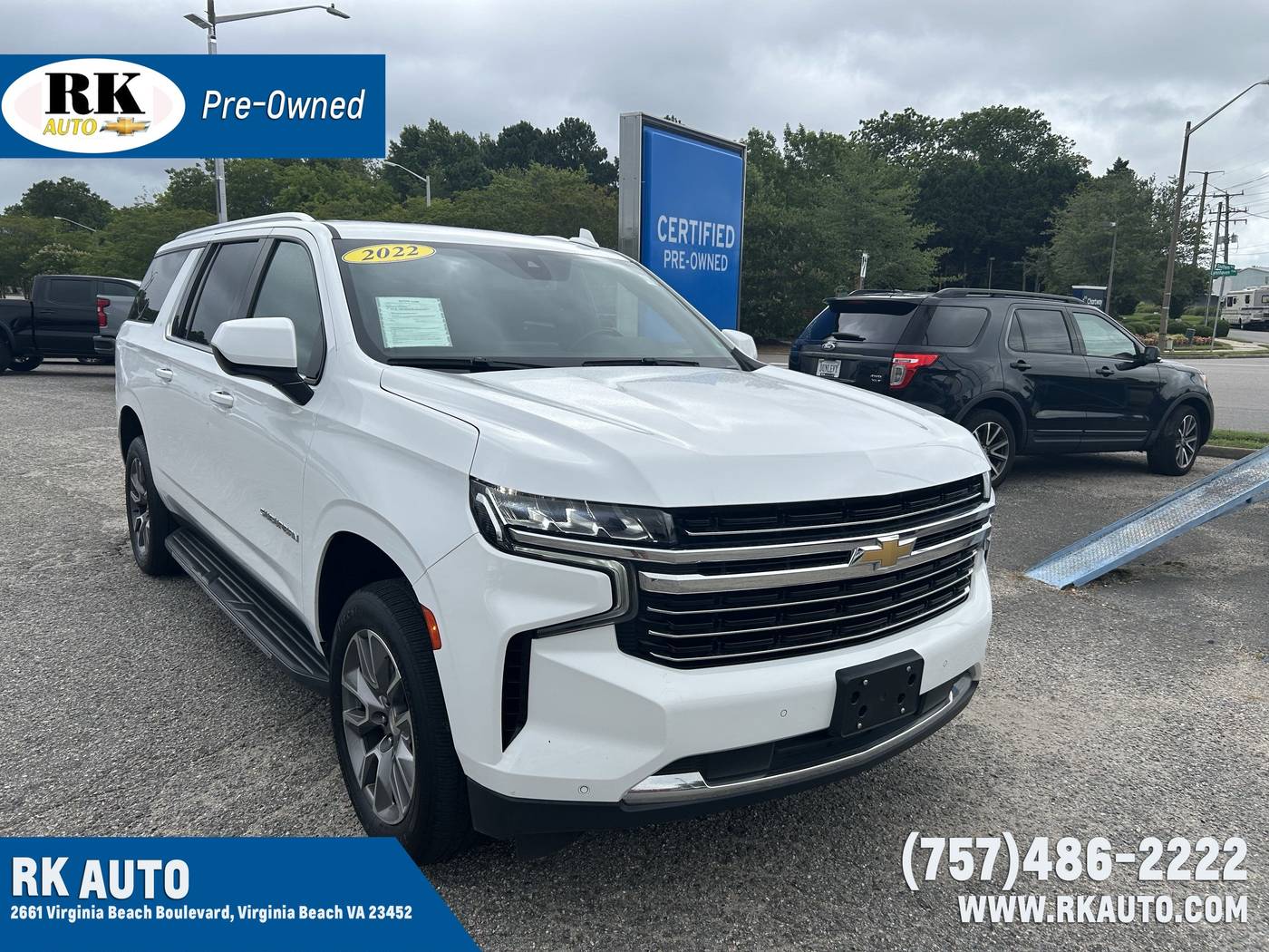 2022 Chevrolet Suburban LT — SUV — 166,834 mi — Virginia Beach, VA