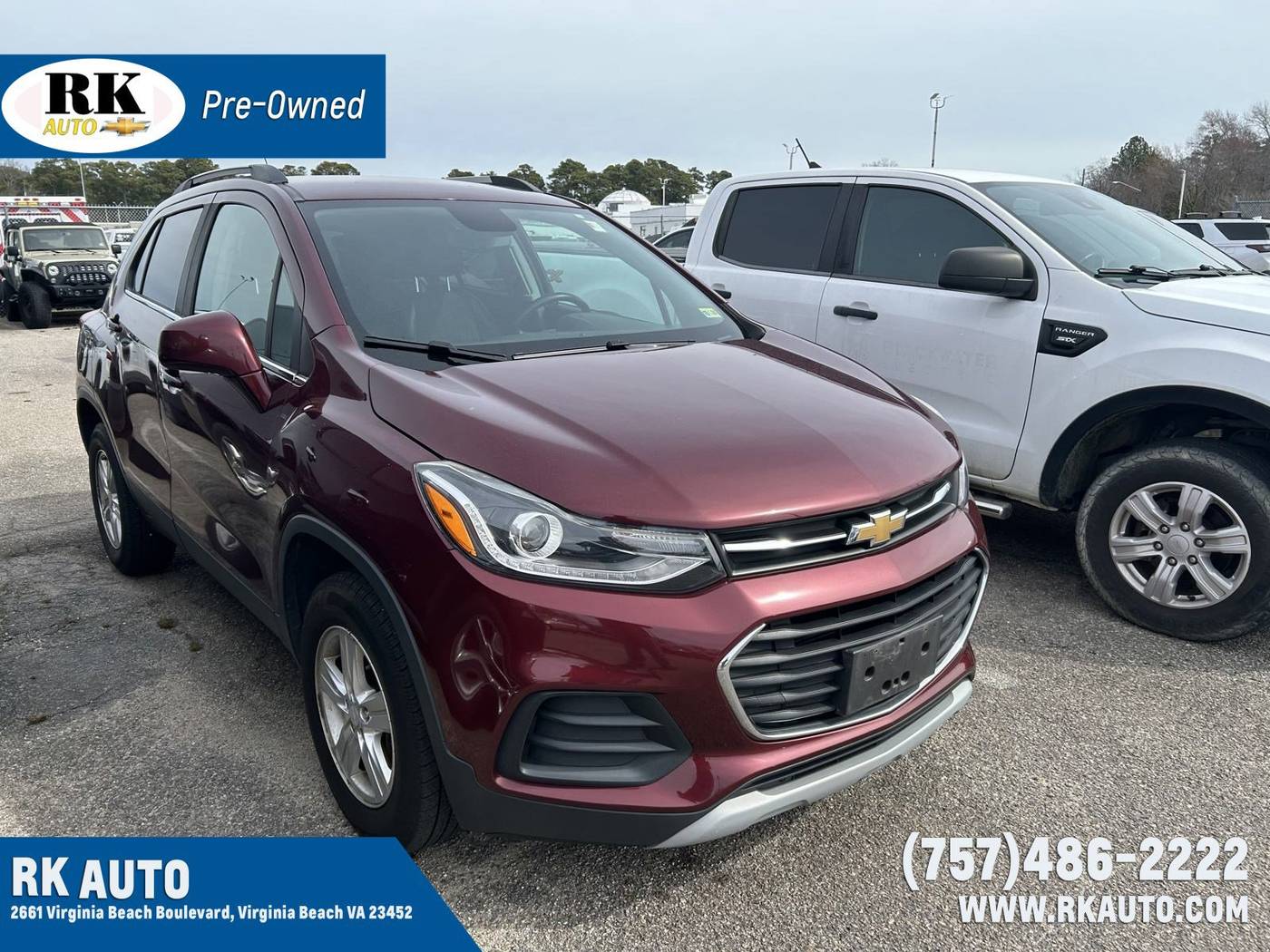 2017 Chevrolet Trax LT — SUV — 84,553 mi — Virginia Beach, VA
