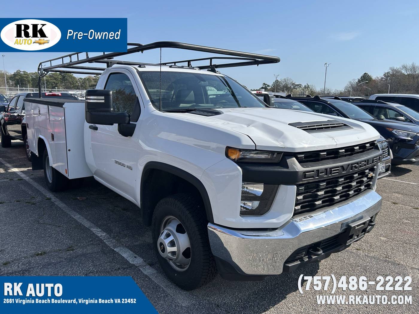 2023 Chevrolet Silverado 3500HD Chassis Cab Work Truck — Chassis Cab Truck — 38,611 mi — Virginia Beach, VA