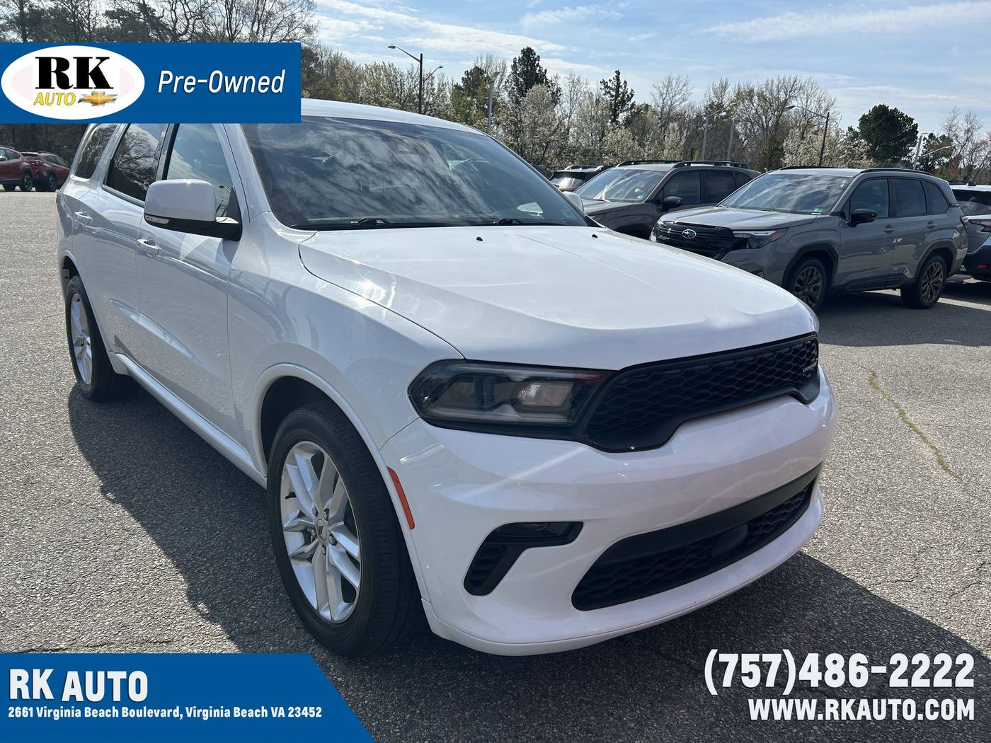 2022 Dodge Durango GT Plus — SUV — 54,734 mi — Virginia Beach, VA