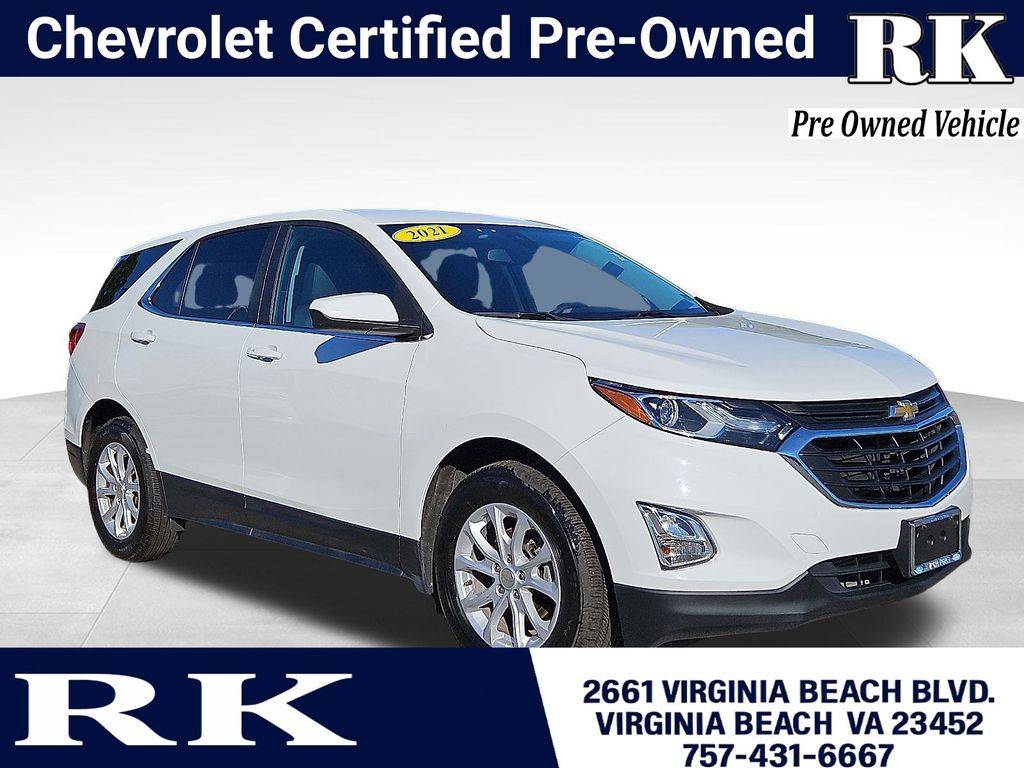 2021 Chevrolet Equinox LT — SUV — 53,672 mi — Virginia Beach, VA