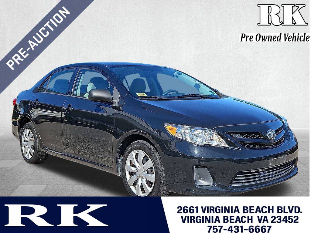 2012 Toyota Corolla L — Sedan — 110,773 mi — Virginia Beach, VA