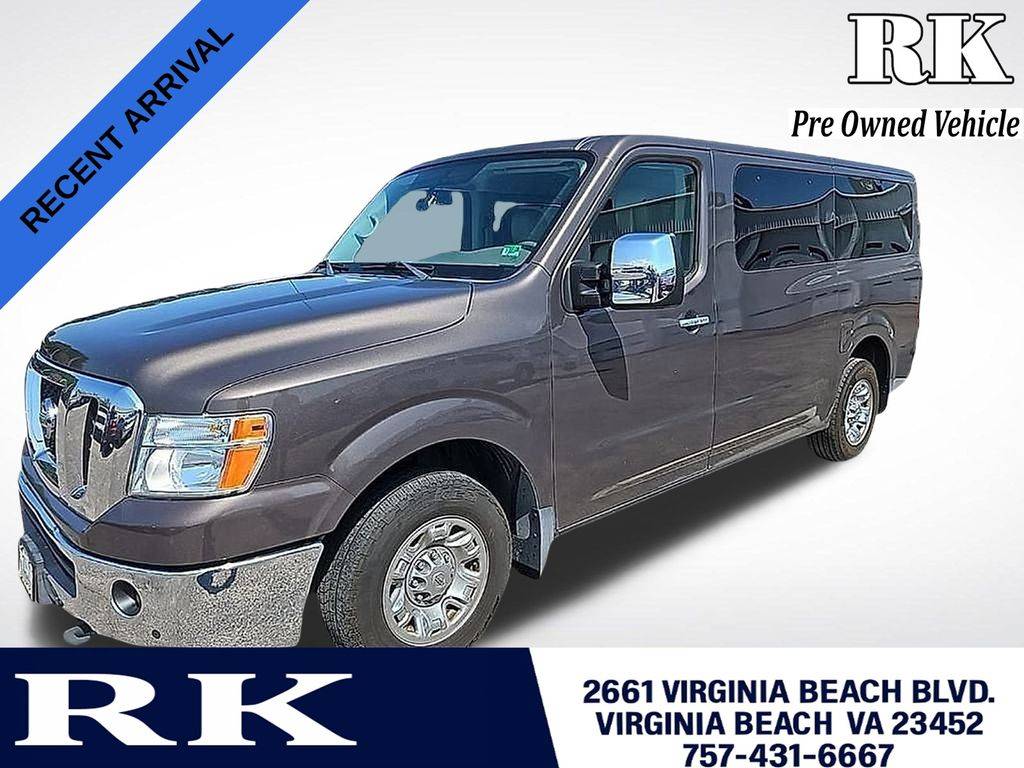 2017 Nissan NV Passenger SL — Passenger Van — 59,184 mi — Virginia Beach, VA
